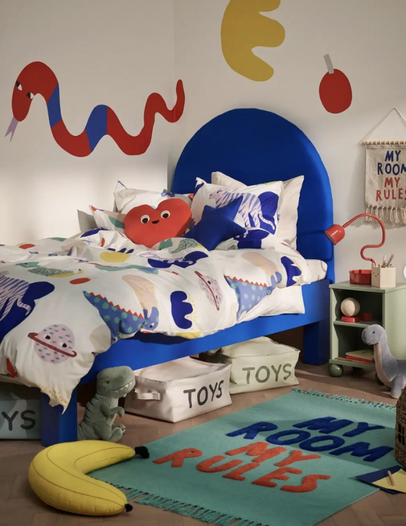 A Dinosaur Room for a Little Boy with Colorful Decor