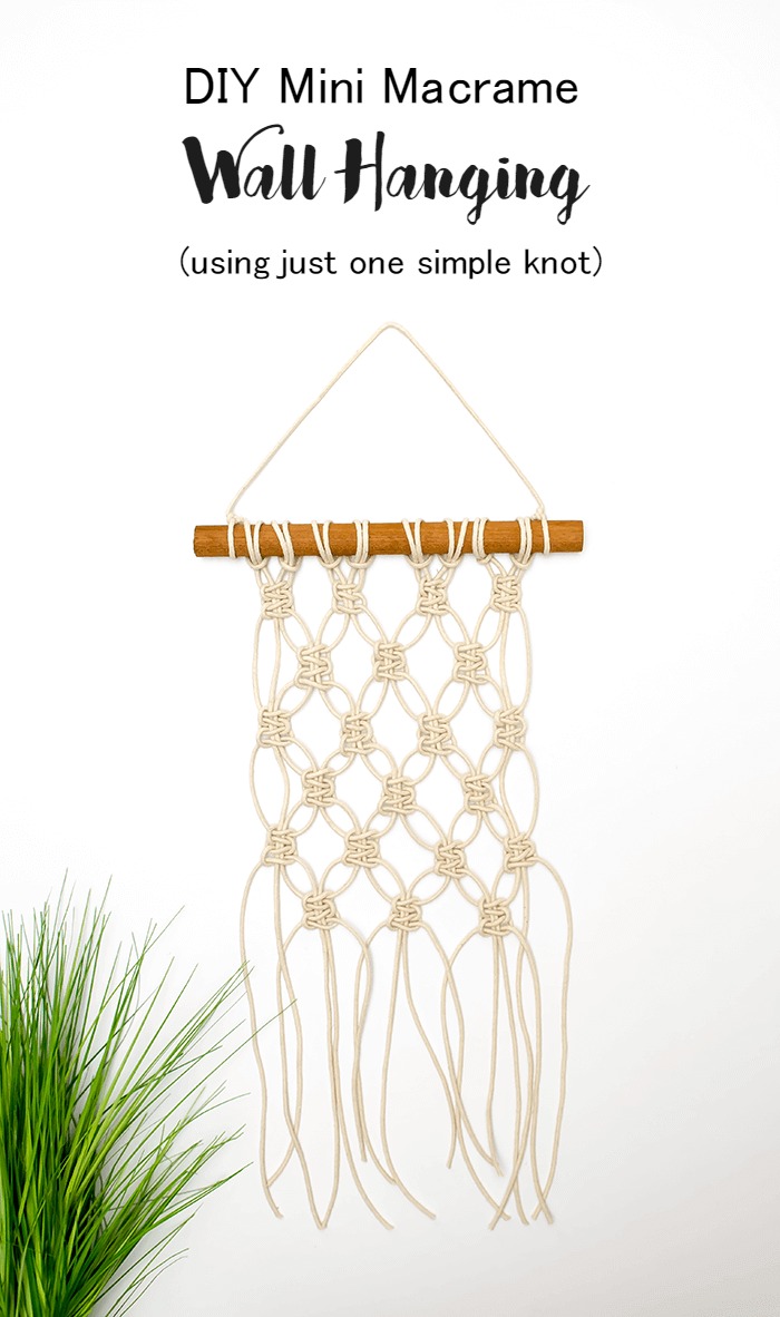Mini Macrame Wall Hanging