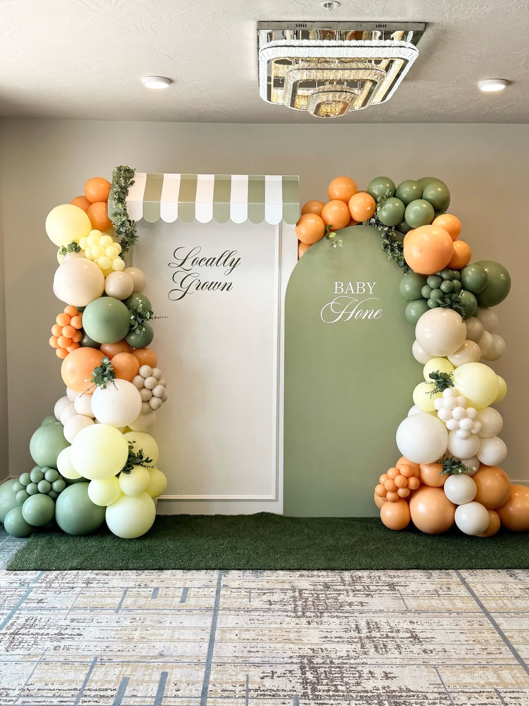 A Modern Baby Look with Farmers Market Colors