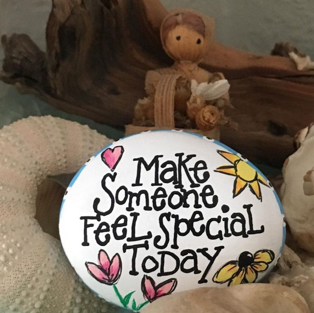 A Special Rock for Encouragement
