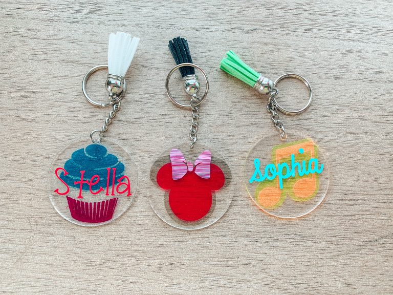 Acrylic DIY Keychain