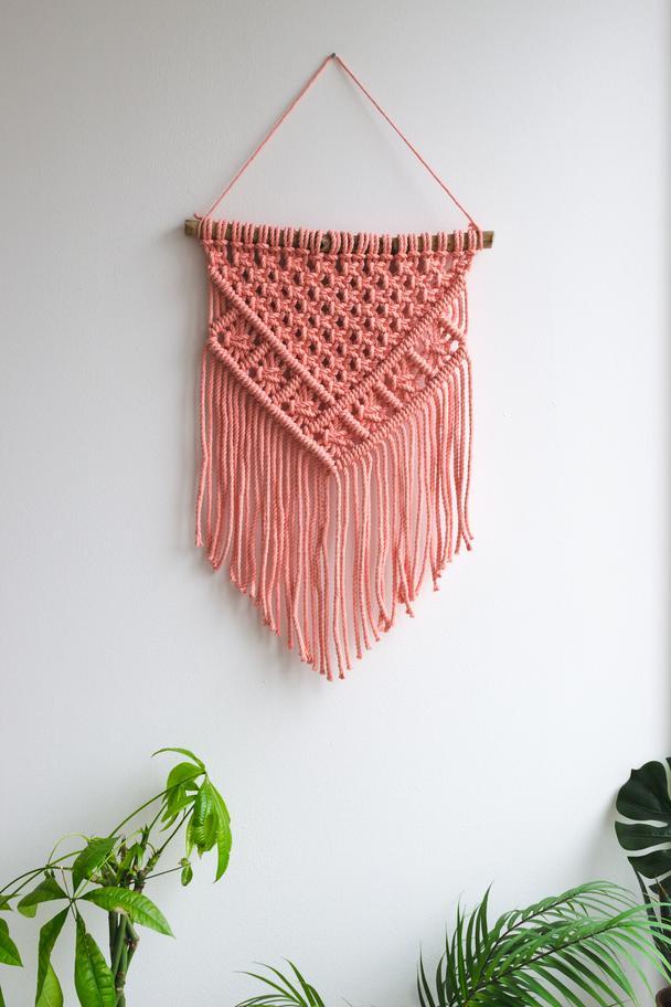 Diamonds Macrame Wall Hanging
