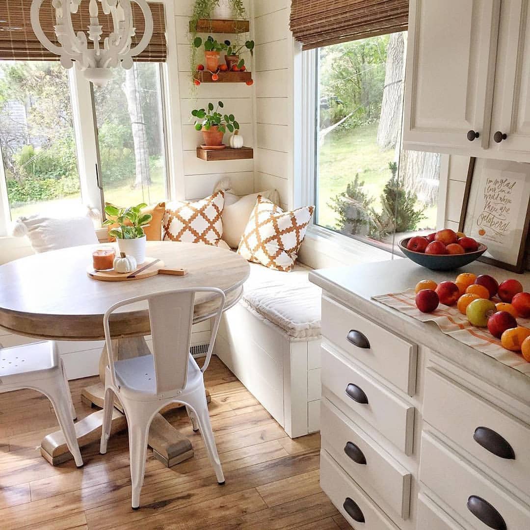Airy Farmhouse Kitchen Table