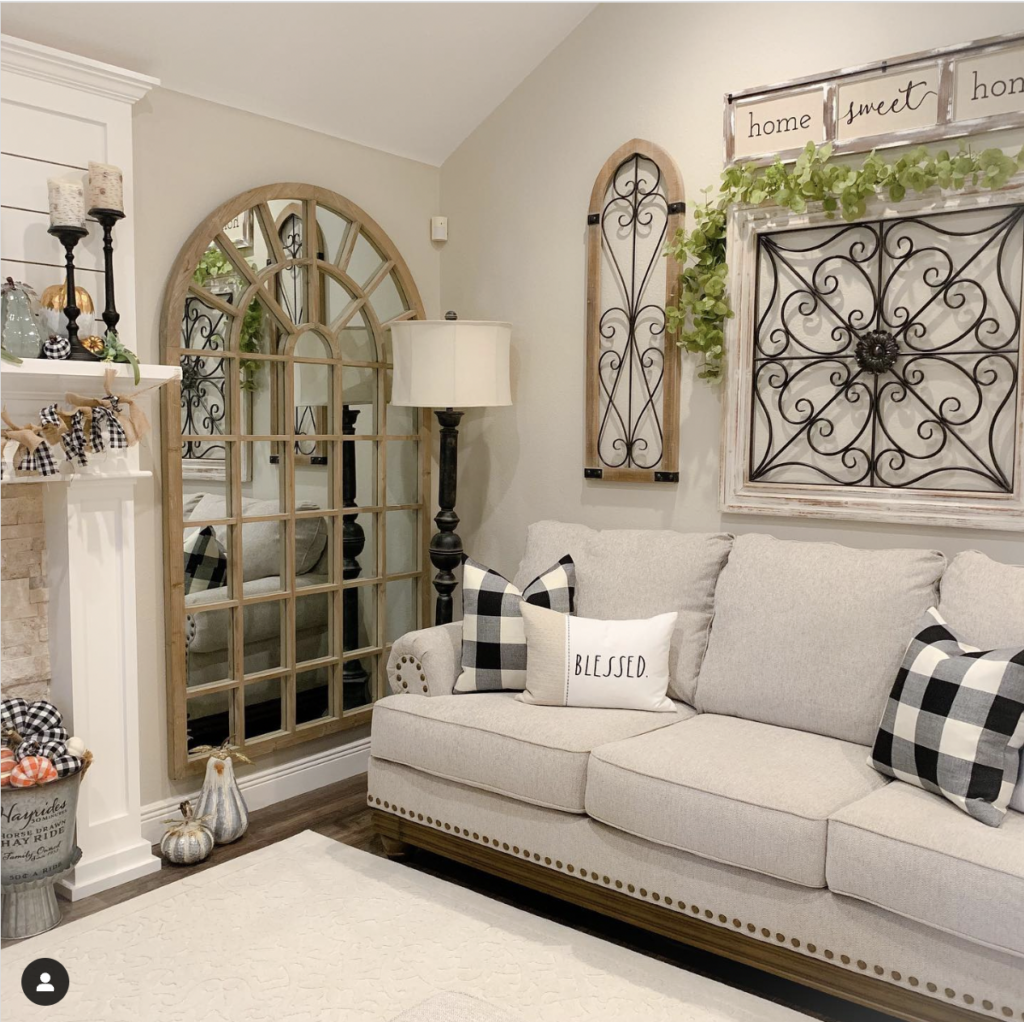 Arched Frame Mirror