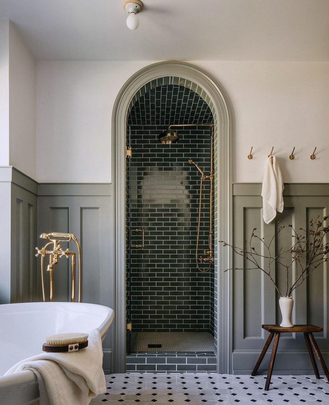 Arched Elegance with Monochrome Magic
