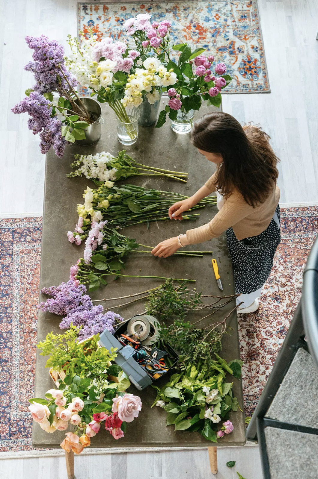 Artisanal Flower Creation Corner