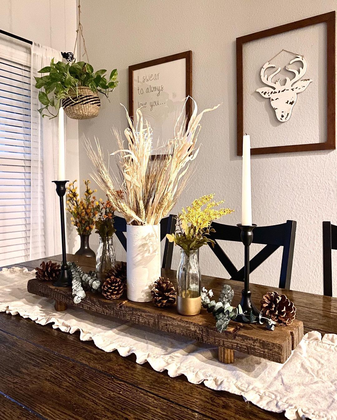 Rustic Autumn Centrepiece