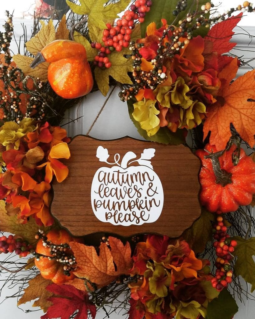 Autumn Leaves at the Entrance