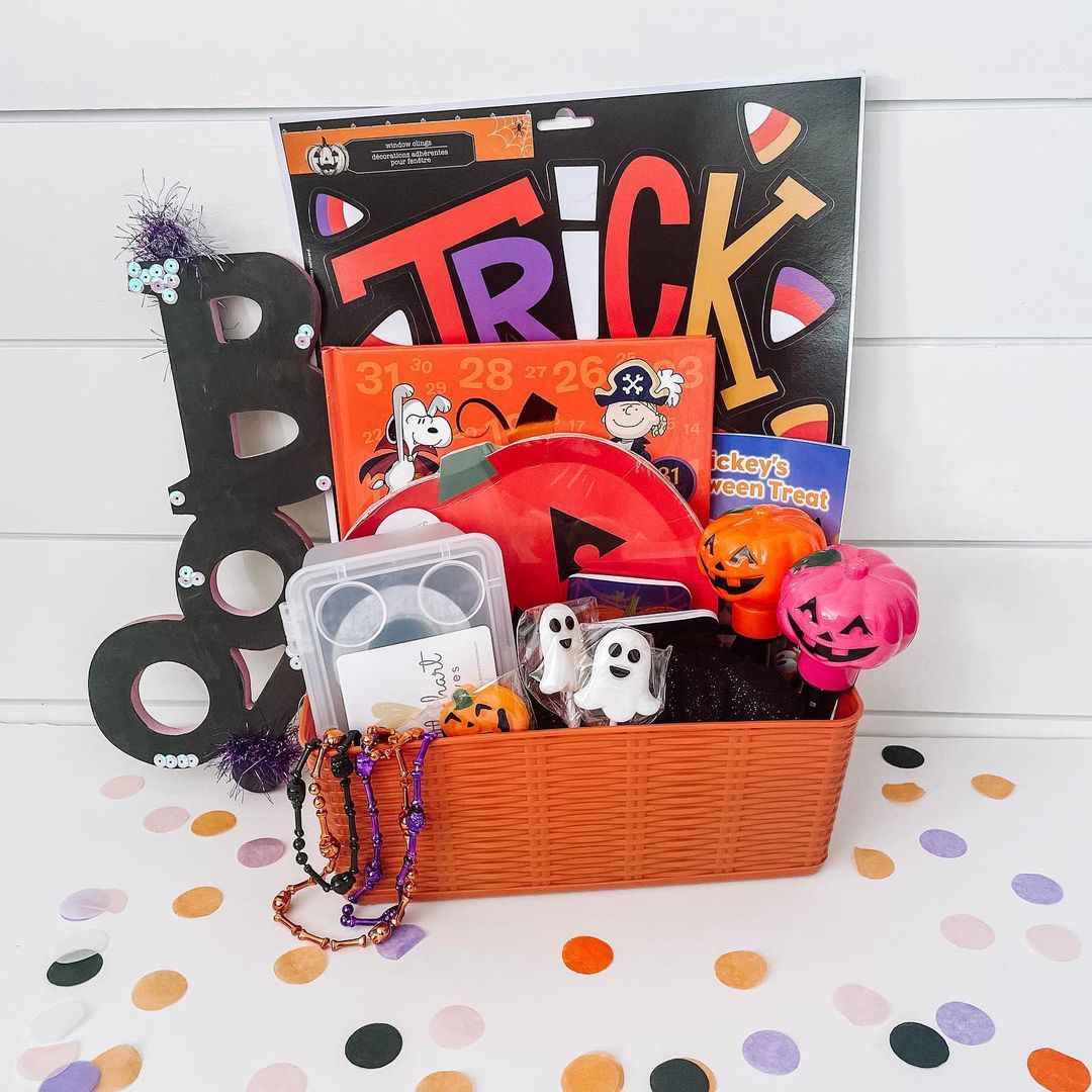 Festive Trick-or-Treat Basket