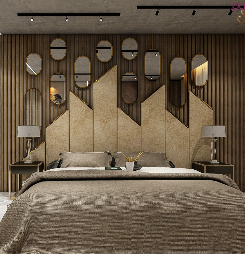Bedroom Mirror Wall