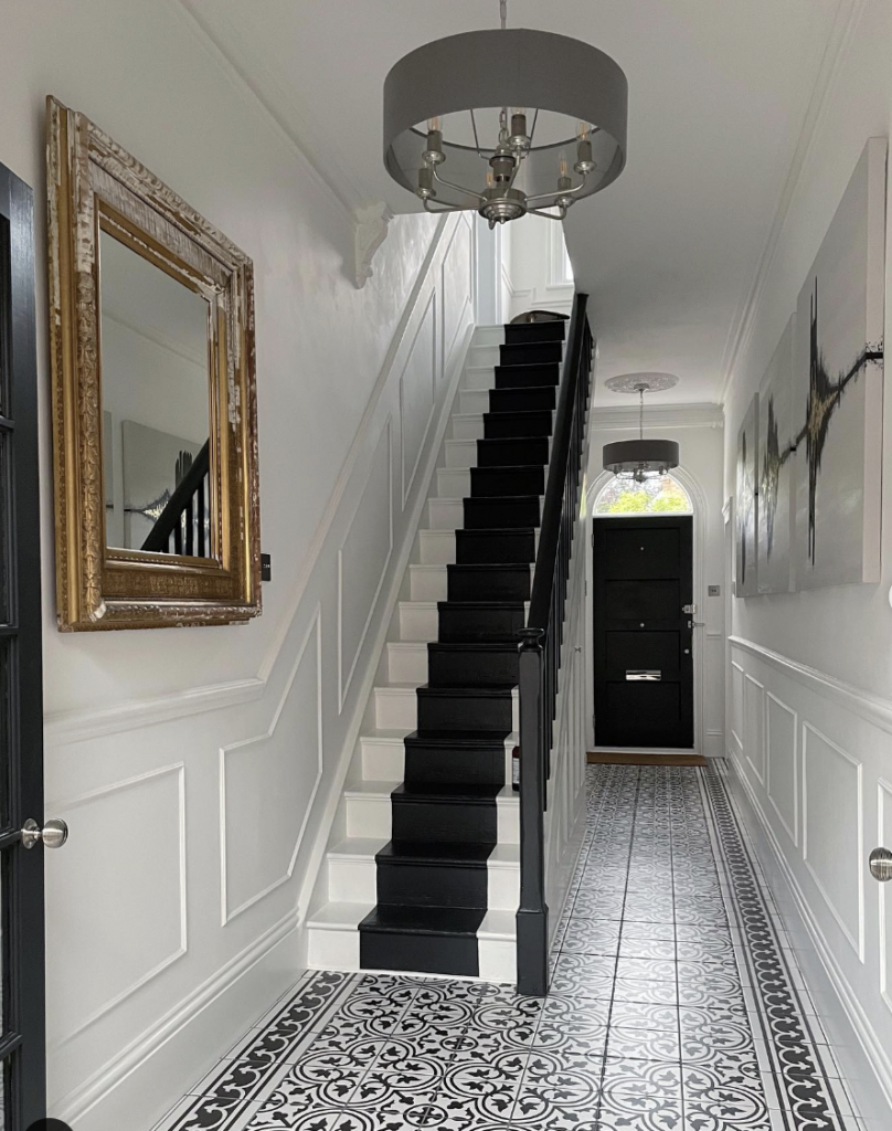 Black and White Staircase