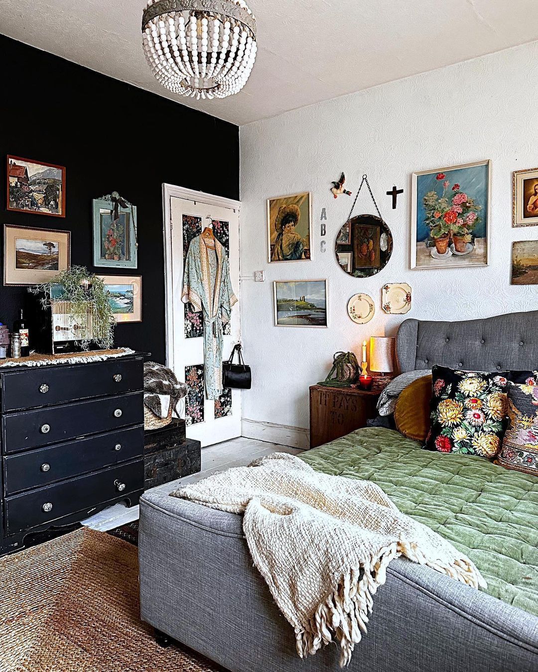 Black Accent Wall