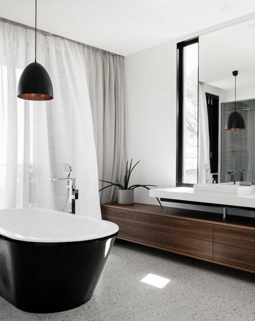 Black Pendant Light