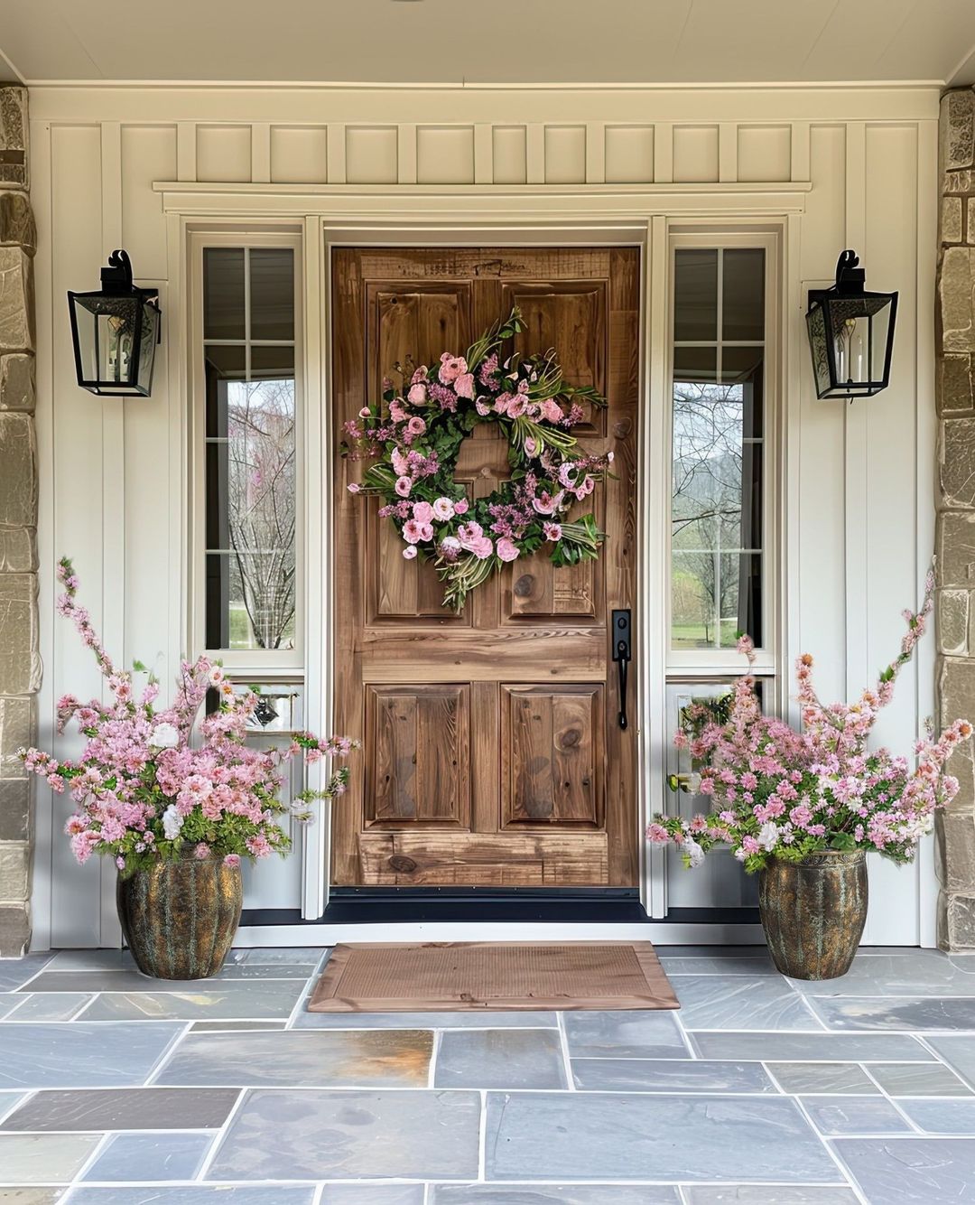 Stately Symmetry with Blooming Elegance