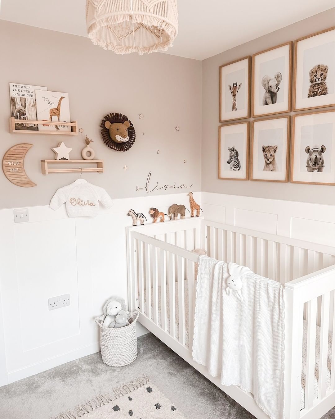 Blush Safari Nursery