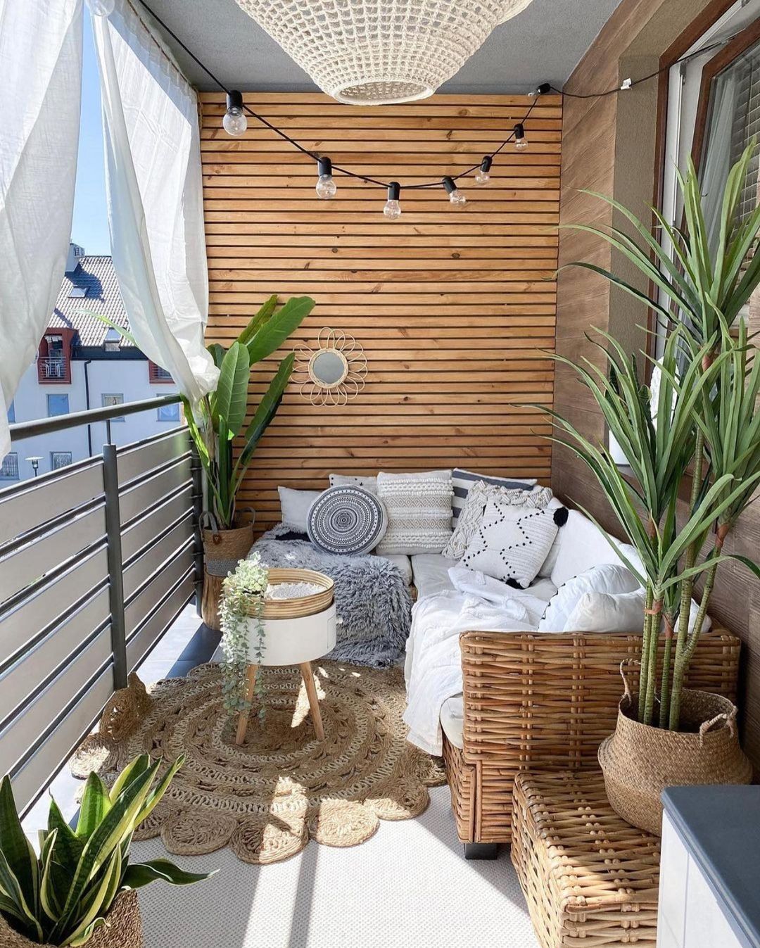 Bohemian Balcony Nook