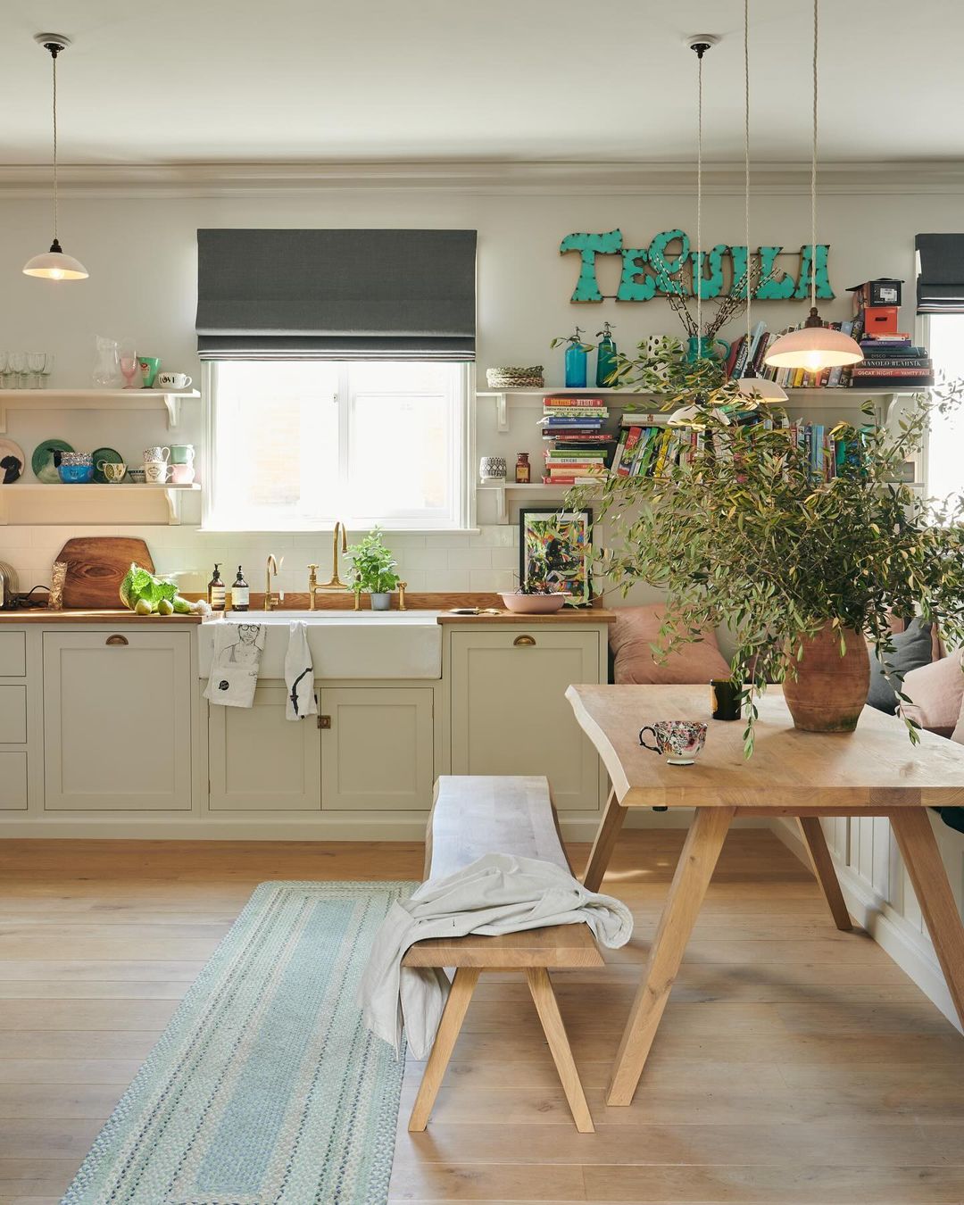 Bohemian Kitchen Corner Retreat