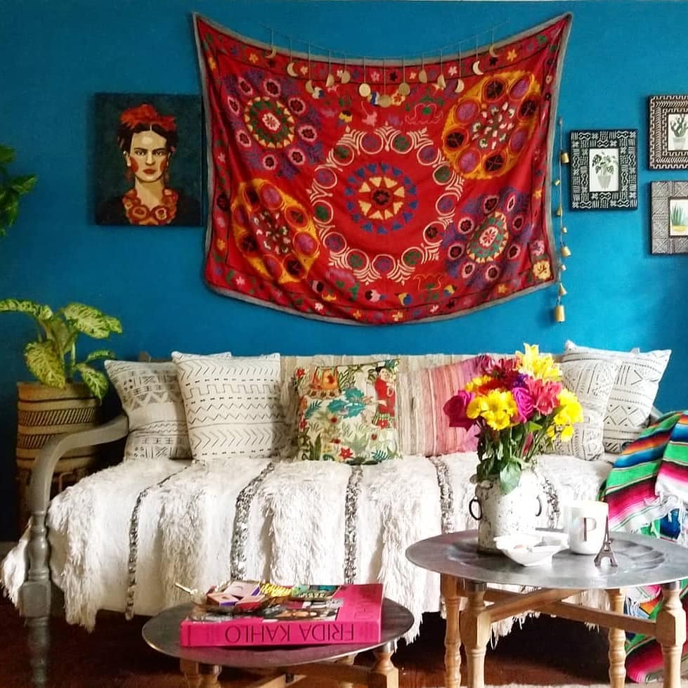 Vibrant Bohemian Lounge