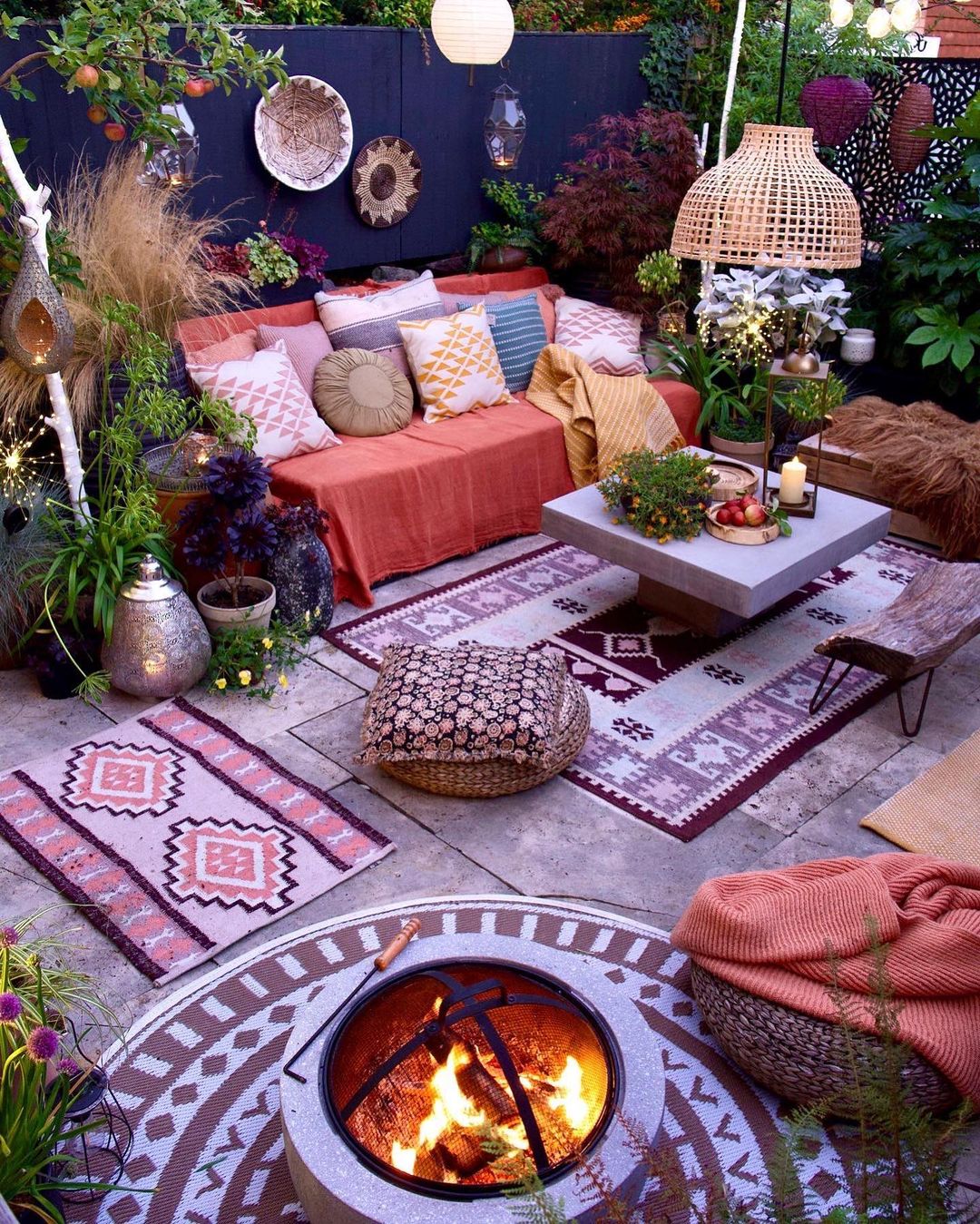 Boho Elegance Under Gossamer Lights