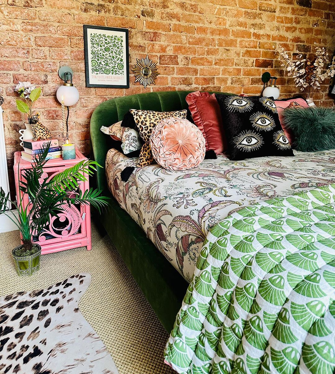 Boho Urban Jungle Bedroom
