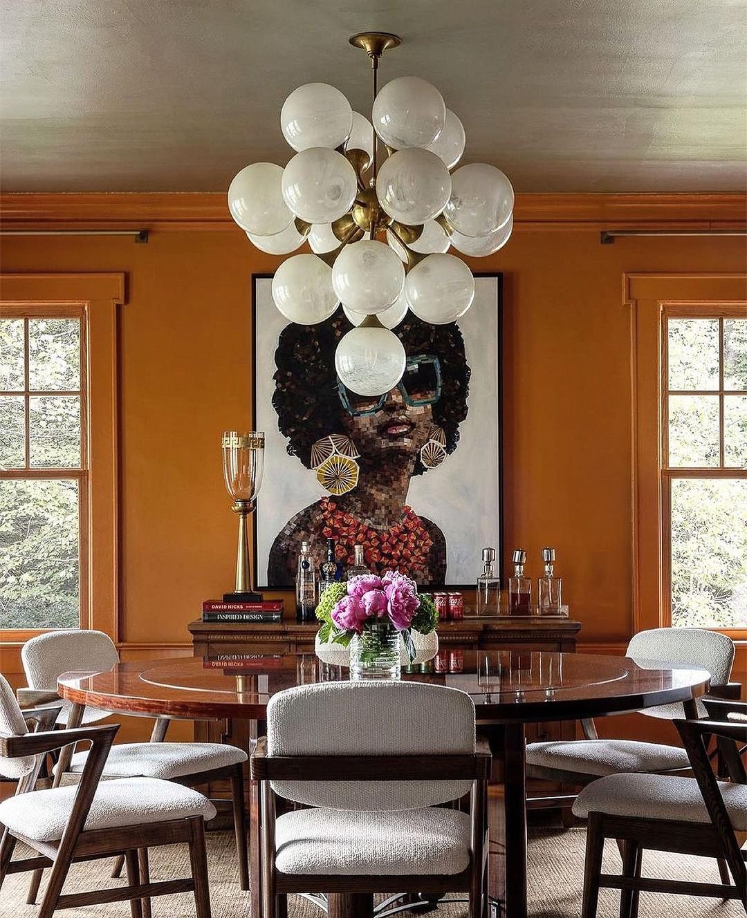 Modern Sophistication with Bold Accents