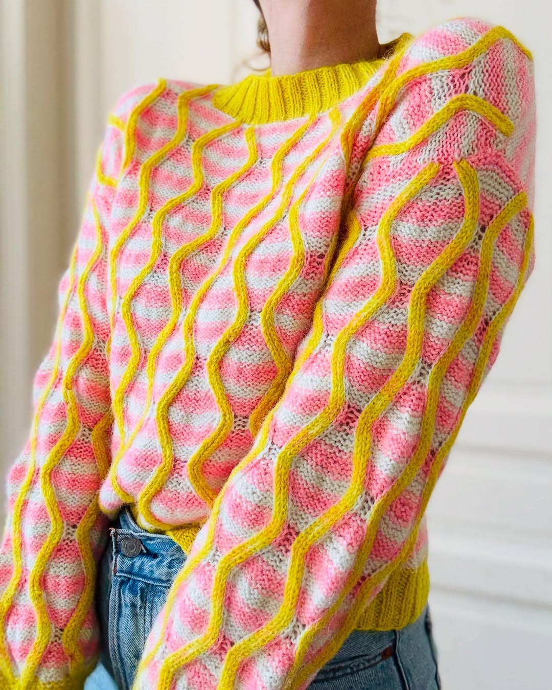 Bold Candy Stripe Knit