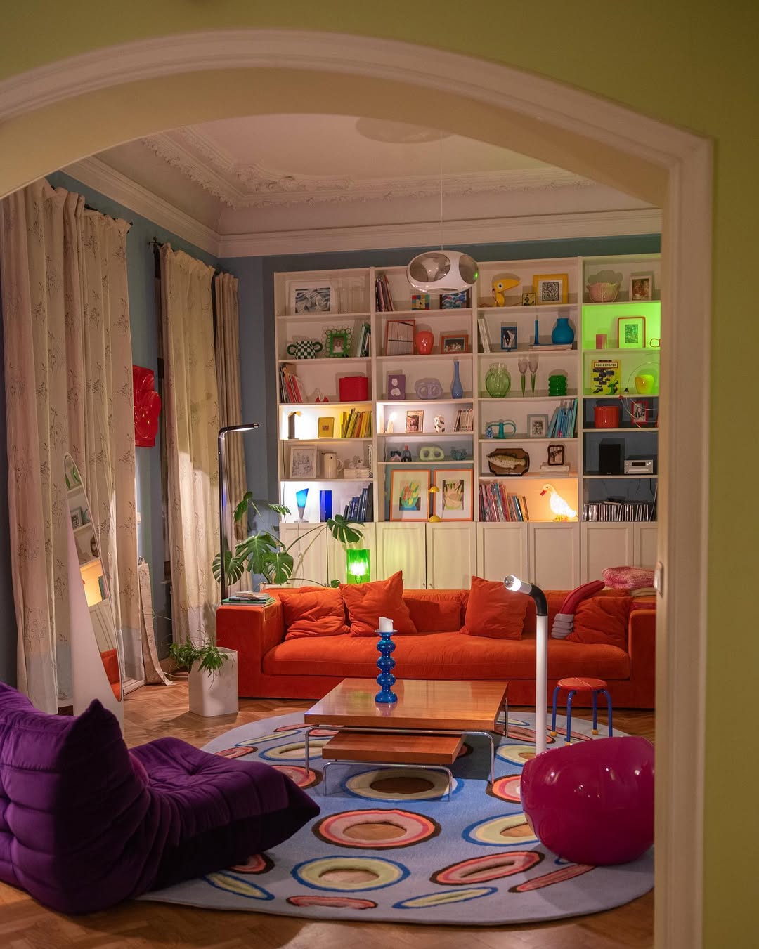 Bold Colors with Personal Touches