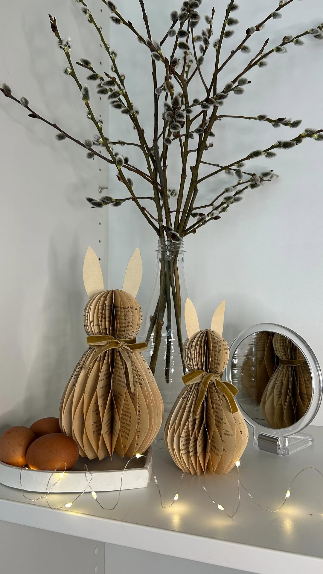 Book Bunnies for Spring Décor