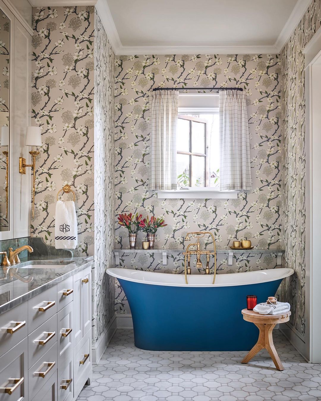 Botanical Elegance Bathroom