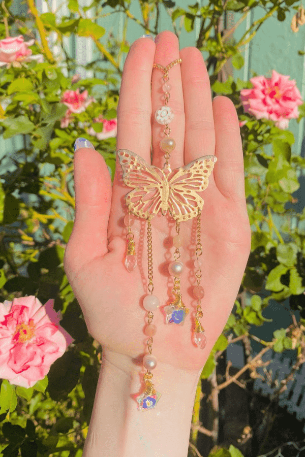 DIY Butterfly Suncatcher