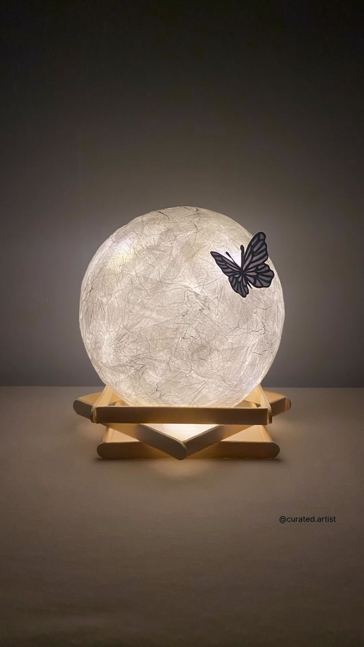 Butterfly Tissue Paper Moon