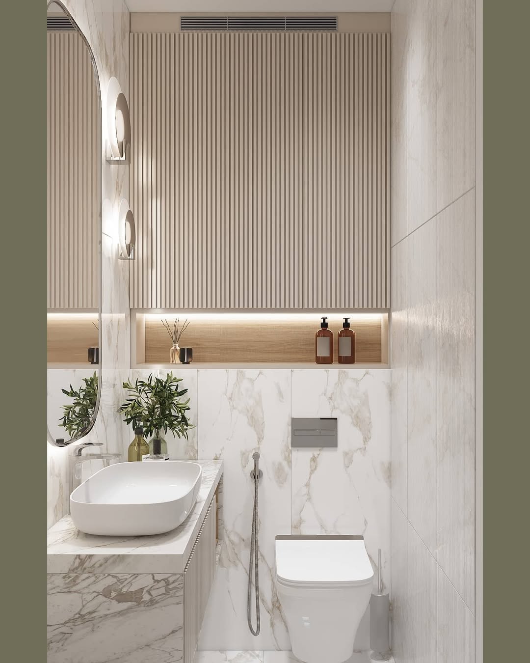 Elegant Marble And Warm Textures