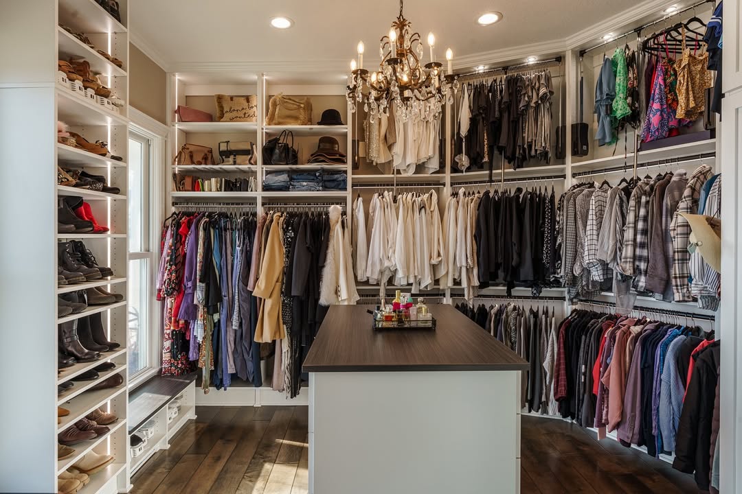 Candlelit Coordinated Closet