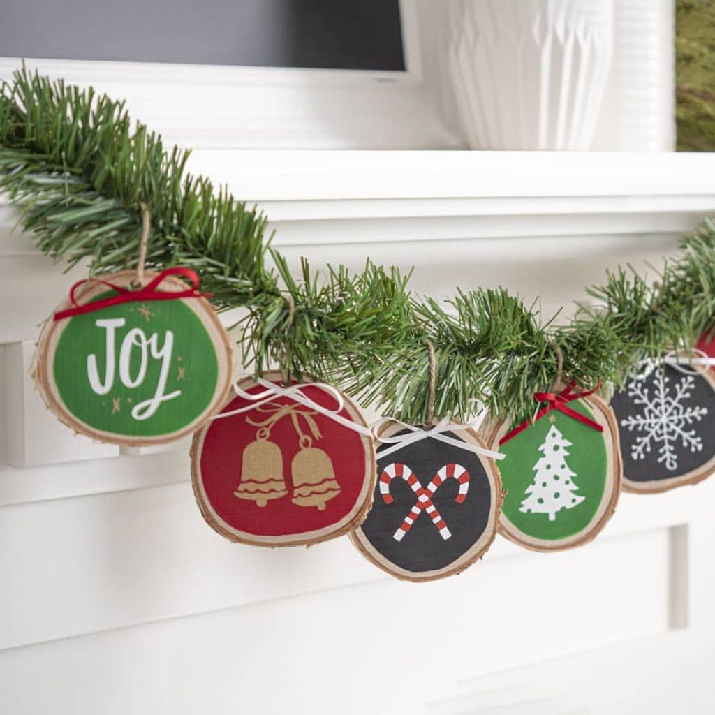 Chalk Couture Christmas Ornaments