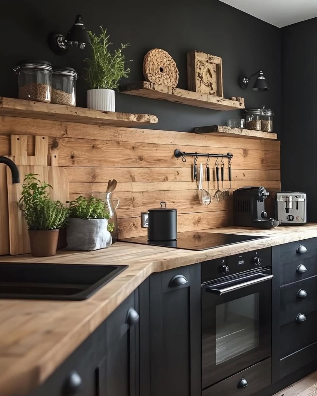 Chic Cabin Kitchen