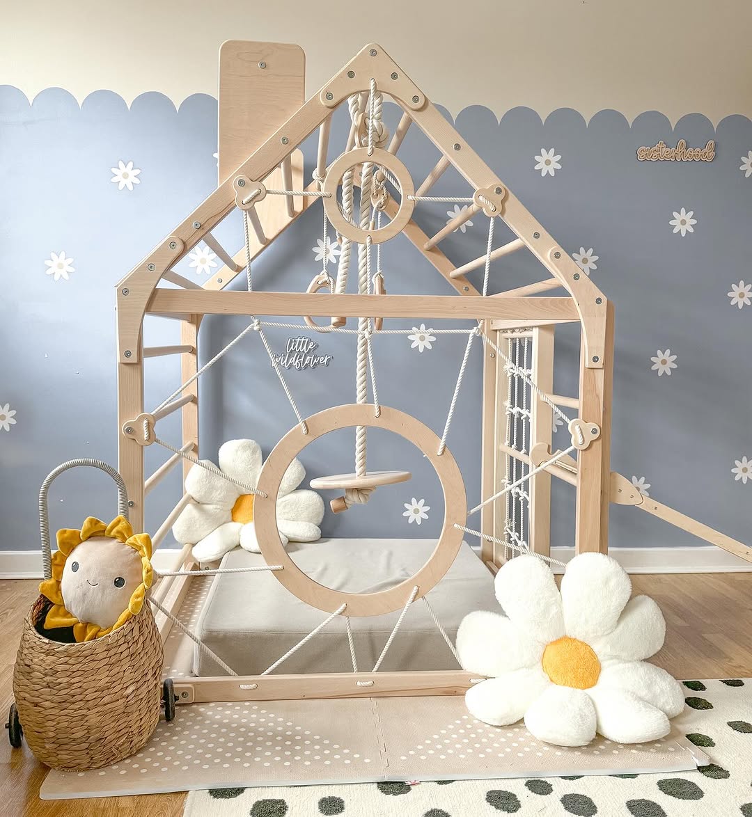 Playful Climbing Zone With Whimsical Charm