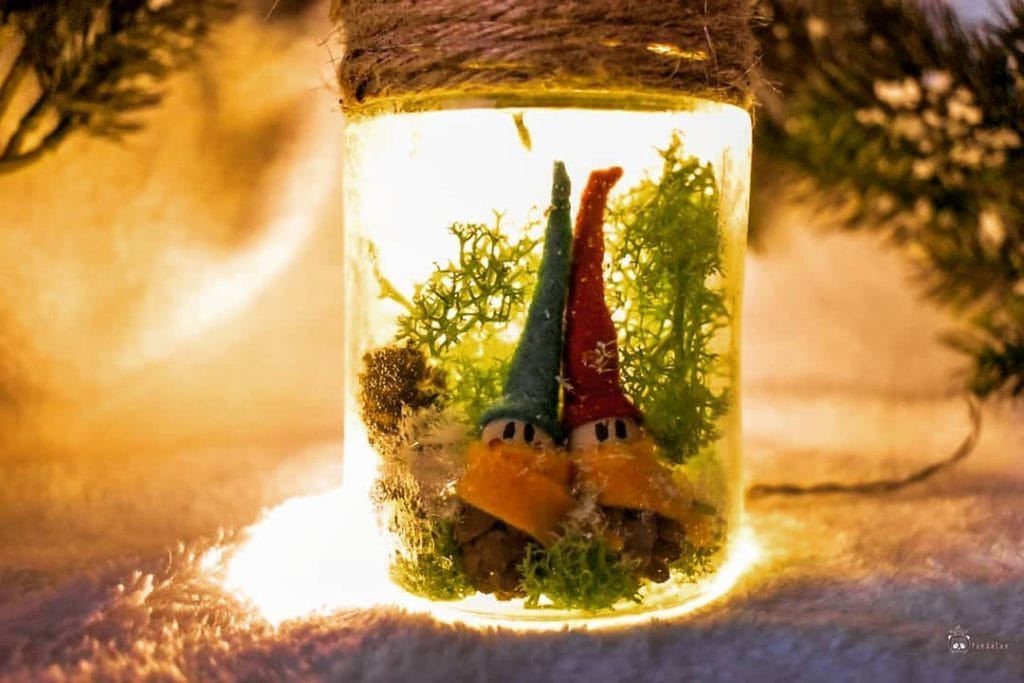 Christmas Glow Terrarium