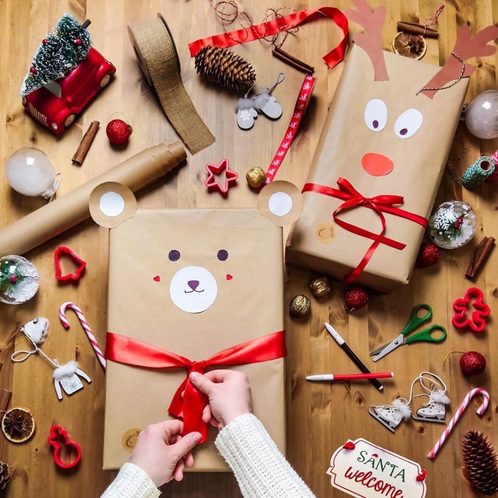 Christmas Paper Animals