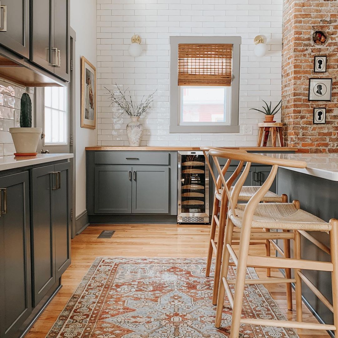Classic Tile with Exposed Brick