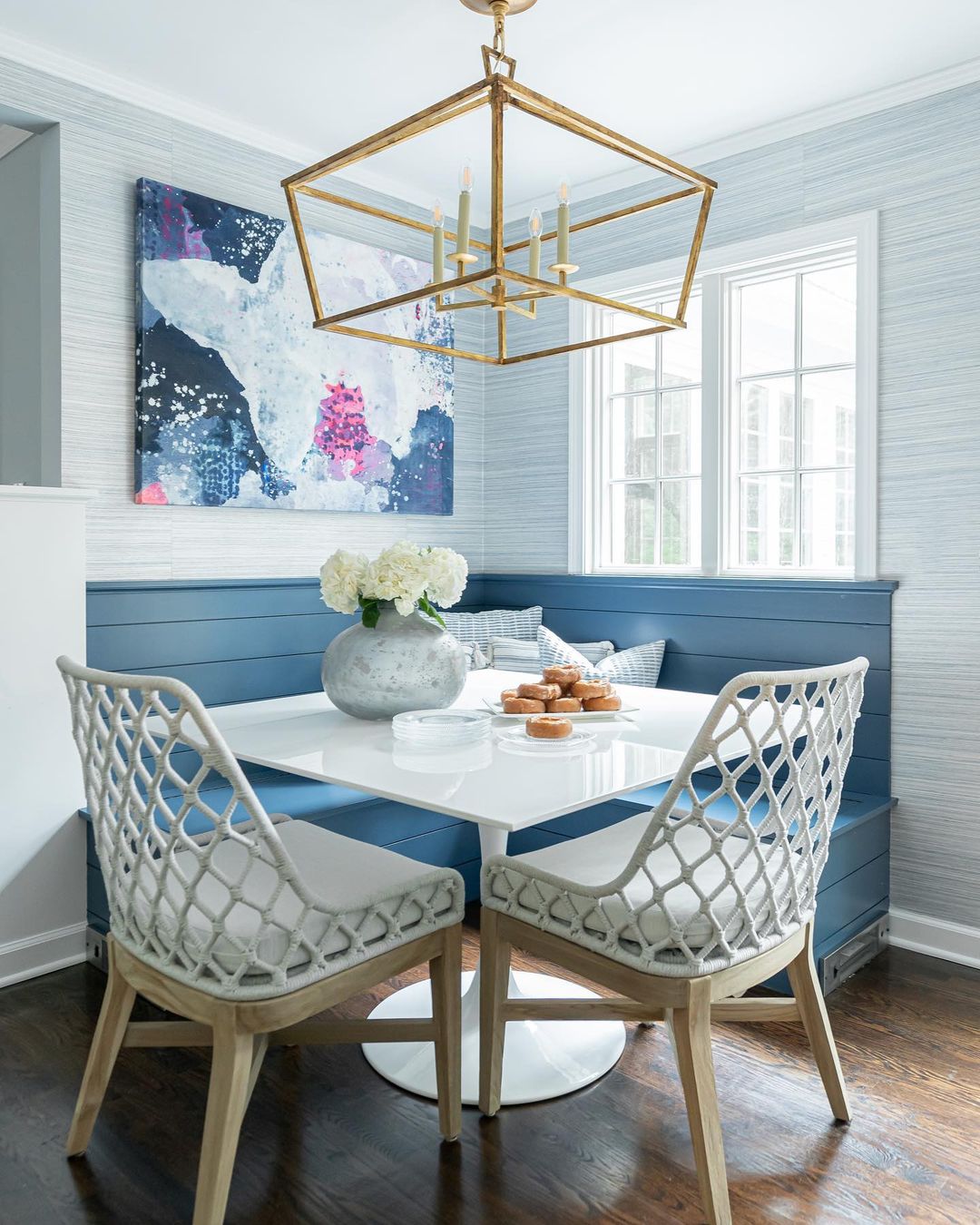 Coastal Corner Kitchen Nook