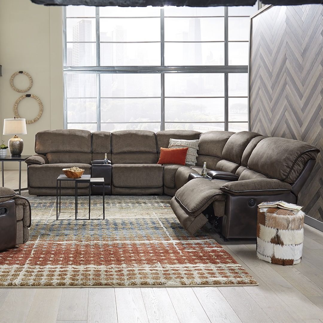 Comfortable Reclining Sectional