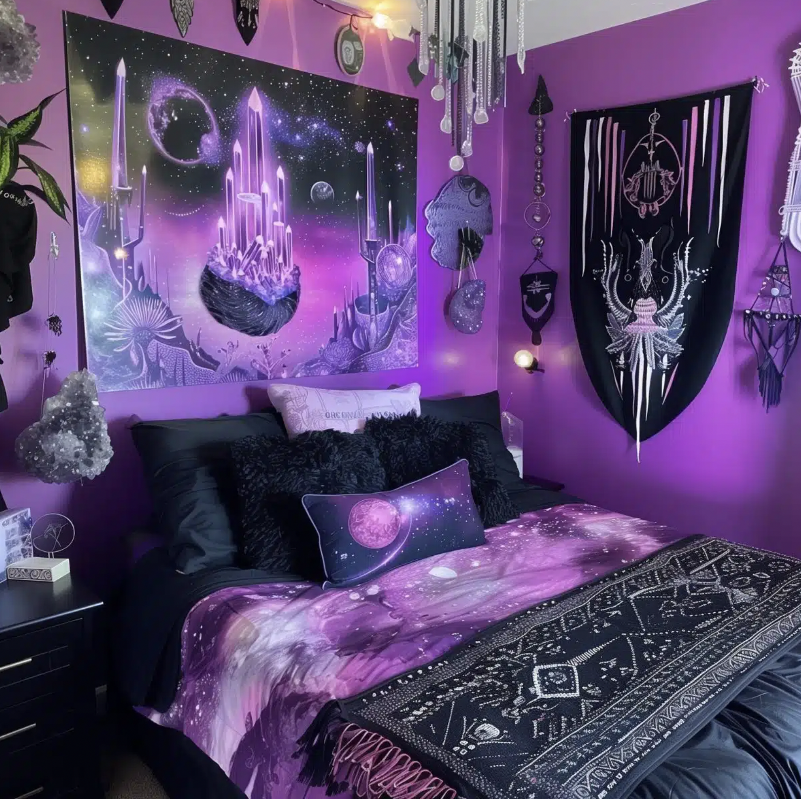 Cosmic Purple Retreat