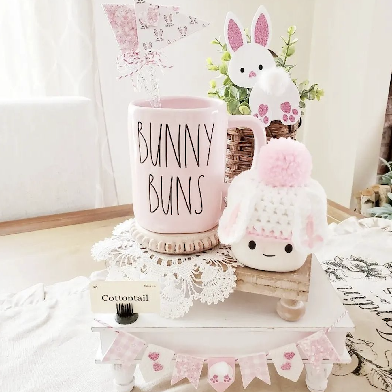 Cozy Cottontail Easter Nook