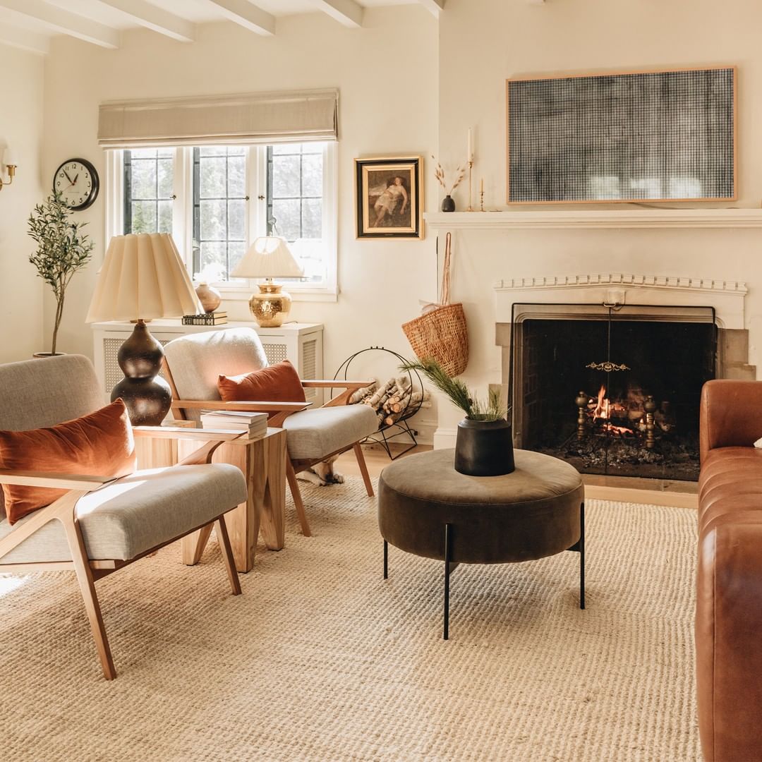 Cozy Fireside Nook