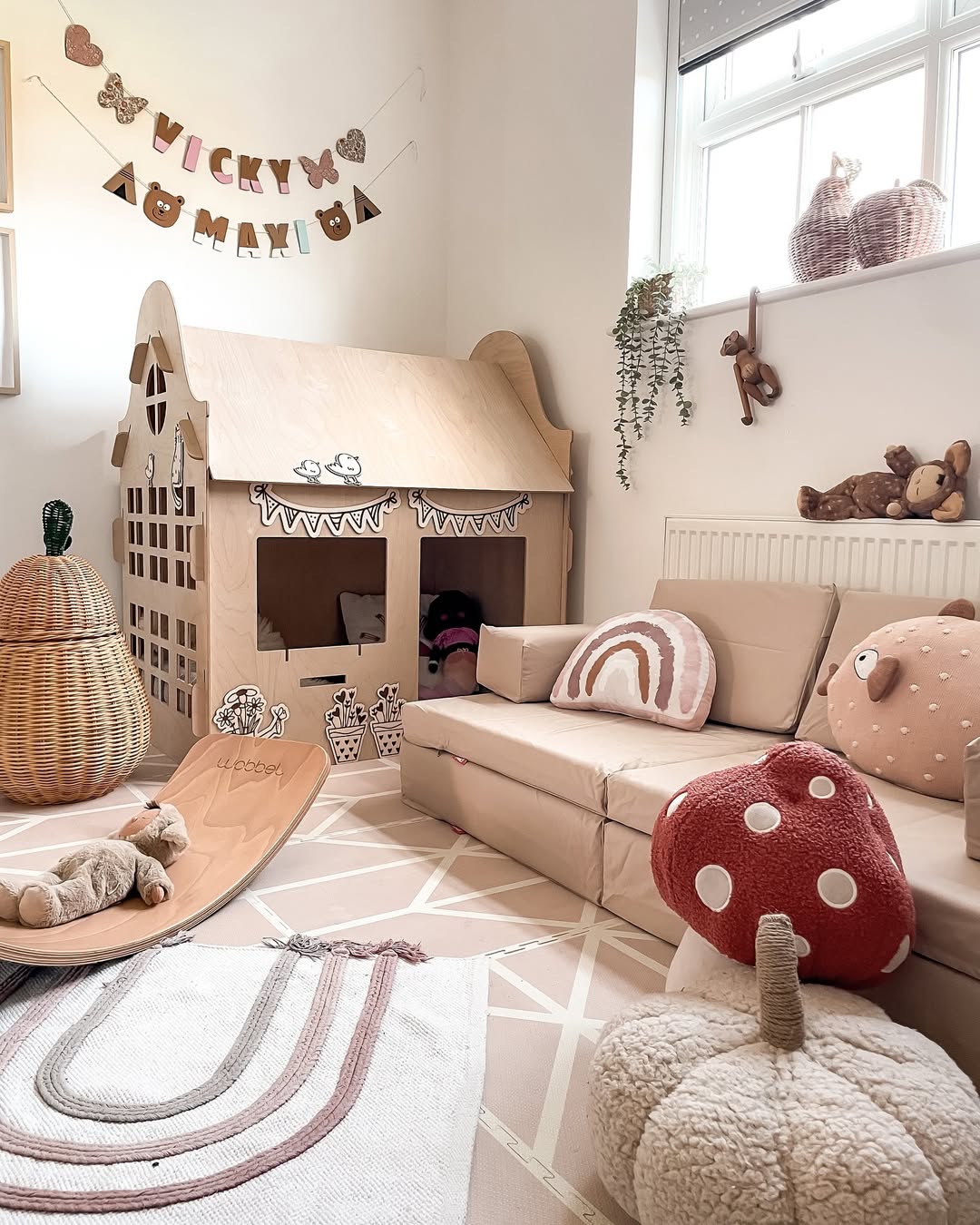 Cozy Playroom With A Magical Hideaway