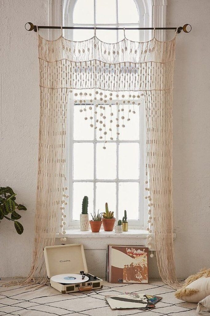 Crochet Curtain