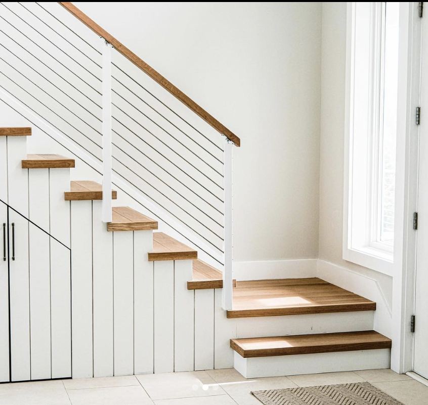 Dark Wood Staircase