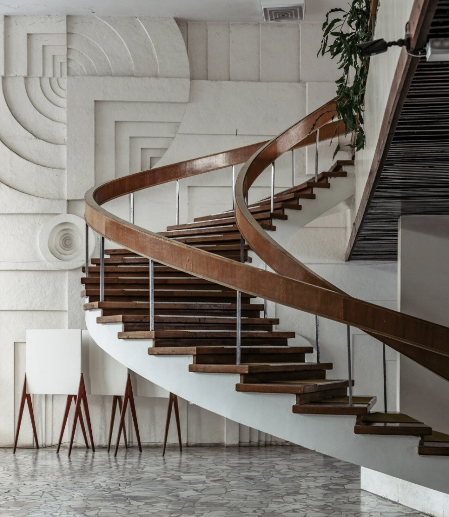Dark Wood Steps