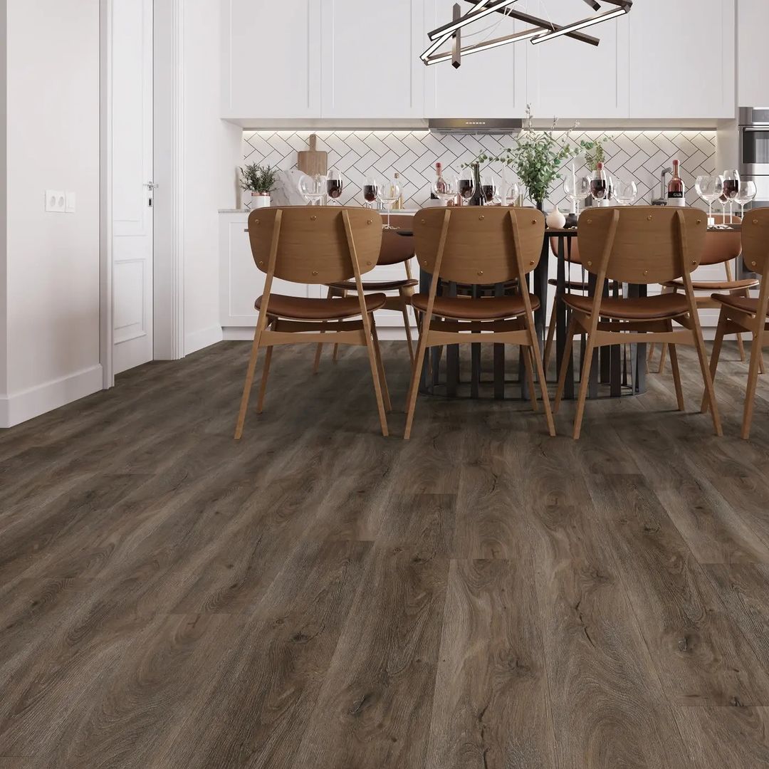 Deep Dark Roast LVP Flooring