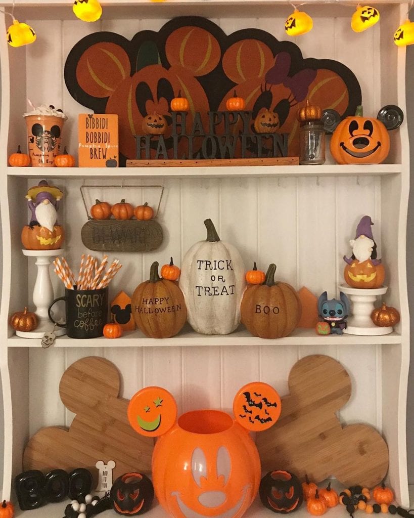 Disney Pumpkin Rack